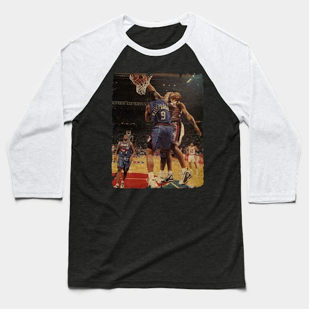 Grant Hill vs The Stuff Baseball T-Shirt by MJ23STORE